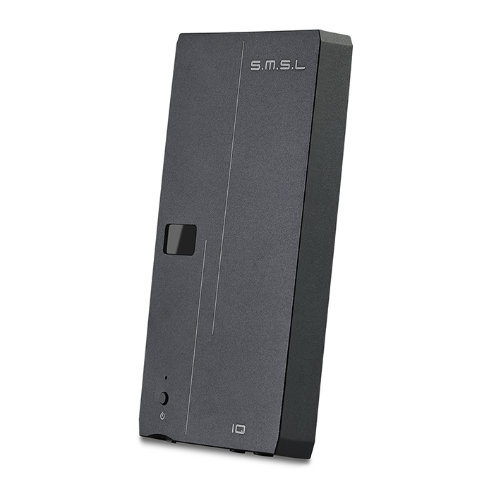SMSL IQ Portable USB DAC und Kopfhörerverstärker,Hifi Audio Digital Analog Wandler with Balanced and Unblanced Headphone Jack Hi-Res 32bit/768kHz DSD512 Black